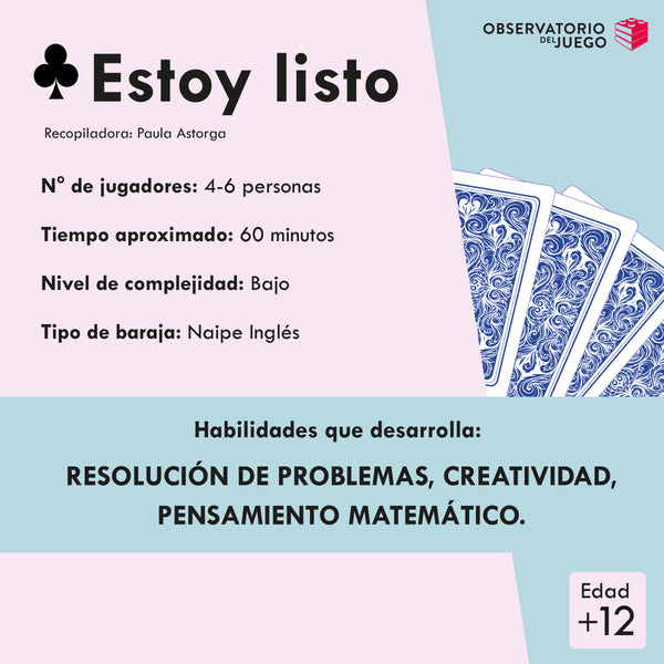 Juego Estoy listo, suepete