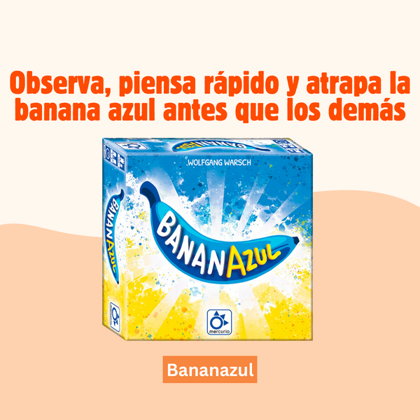 BananAzul - divertido juego de agudeza visual para 2-5 jugadores