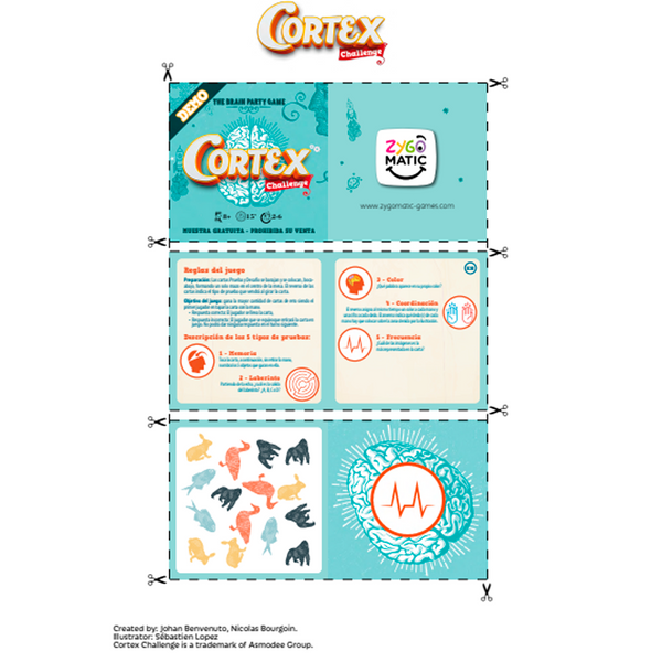 Cortex, imprime y juega