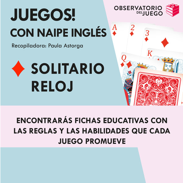 JUEGO SOLITARIO RELOJ