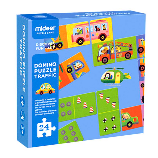 Puzzle domino Transporte