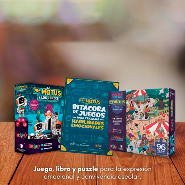 Pack desarrollo emocional: 1 Juego, 1 Puzzle y 1 Libro juego