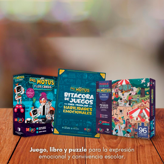 Pack desarrollo emocional: Juego, Puzzle y Libro juego