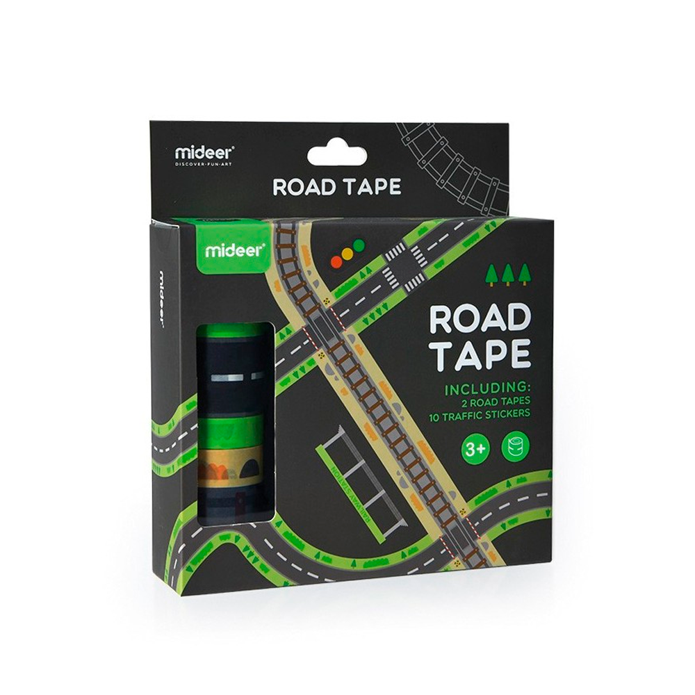 ¡Cinta Adhesiva con Forma de Carretera! 🚗🛤️