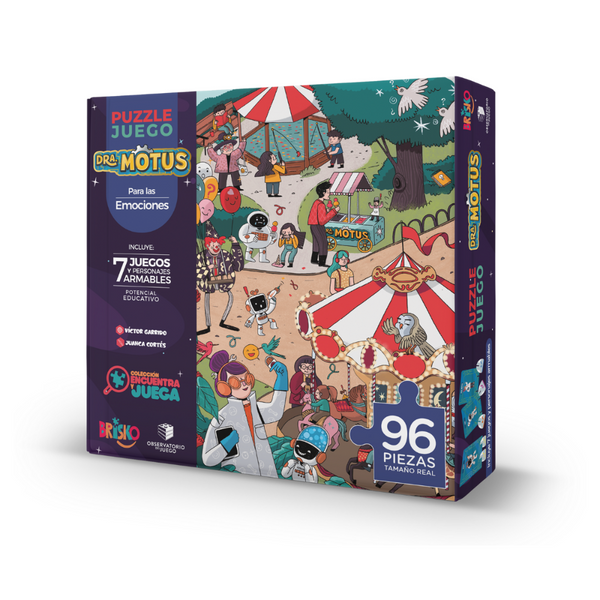 Pack desarrollo emocional: 1 Juego, 1 Puzzle y 1 Libro juego