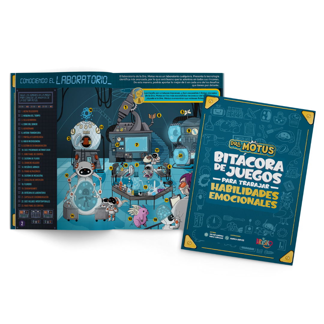 Libro juego: Bitácora de juegos para desarrollar habilidades emocionales
